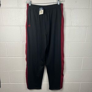 NWT Russell Athletic Pants Men’s XL Black with Red Workout